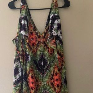 Ashley Stewart Green Tank Top